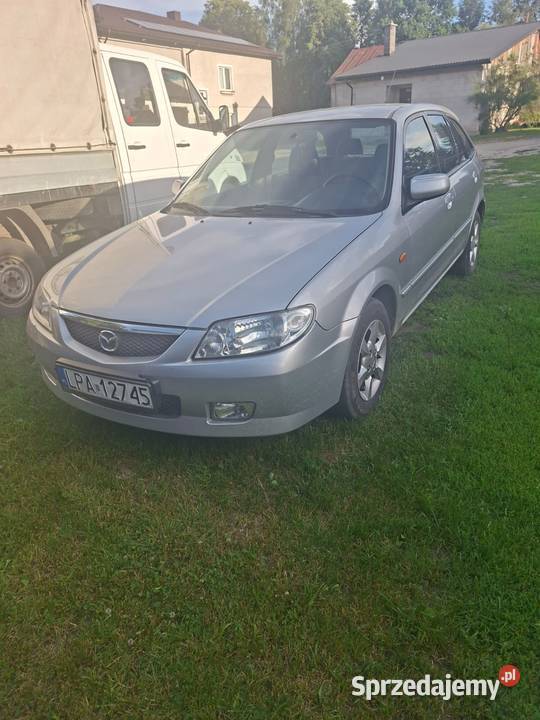 Mazda 323 15 benzyna oplacona klima sprawna 265000km