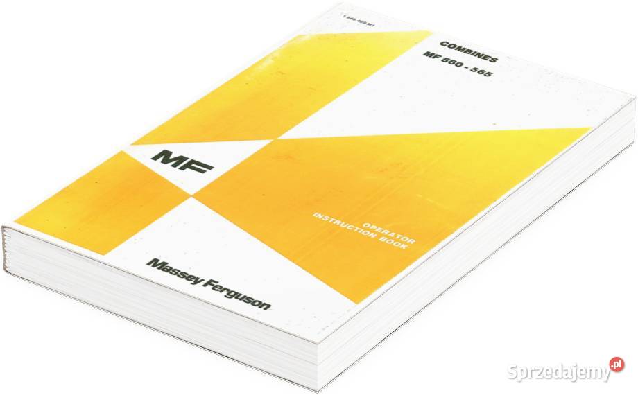 MF 440 Massey Ferguson kombajn instrukcja Szamotuły