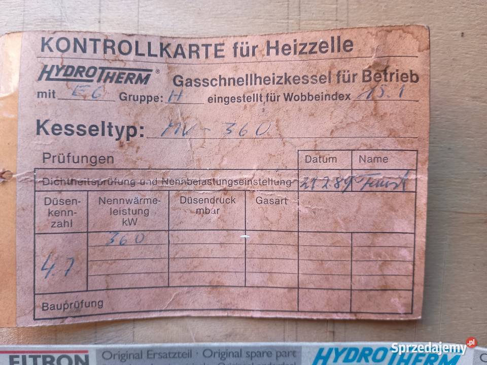 Termometr do kotła mazowieckie Radom