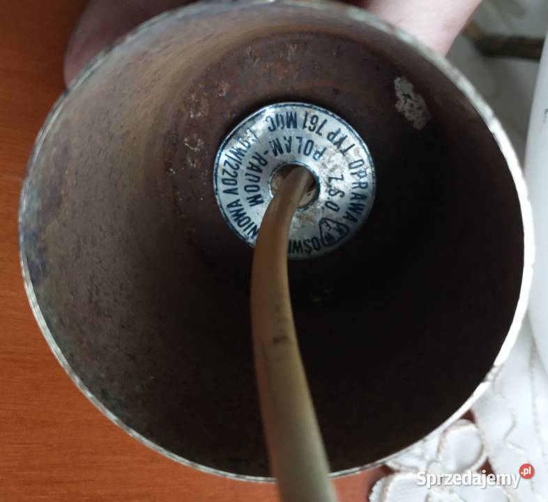 Lampa sufitowa z PRLu Polam Radom typ 761 Antyki Krotoszyn