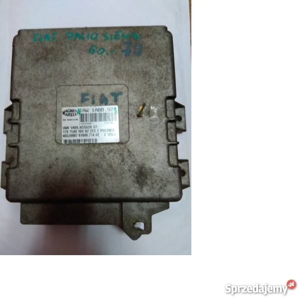 Komputer sterownik Fiat Palio Siena IAW1ABB92 osobowe Margonin