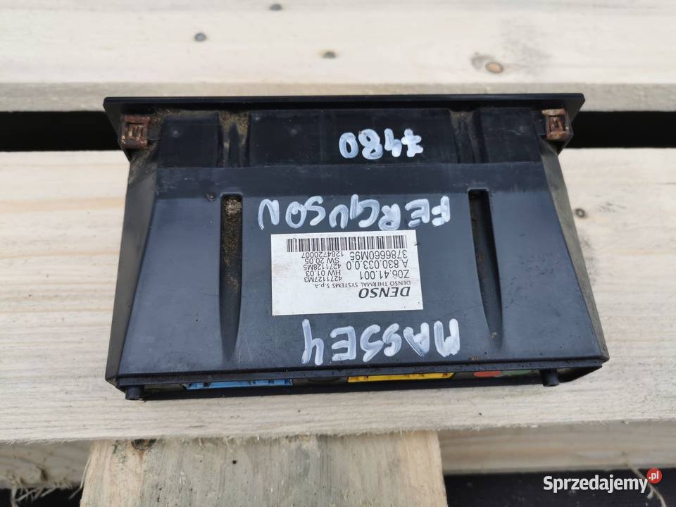 Panel klimatyzacjiciagnik Massey Ferguson Wilkowo