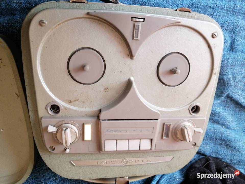 magnetofon szpulowy loeve opta walizkowy lampowy sprzedam