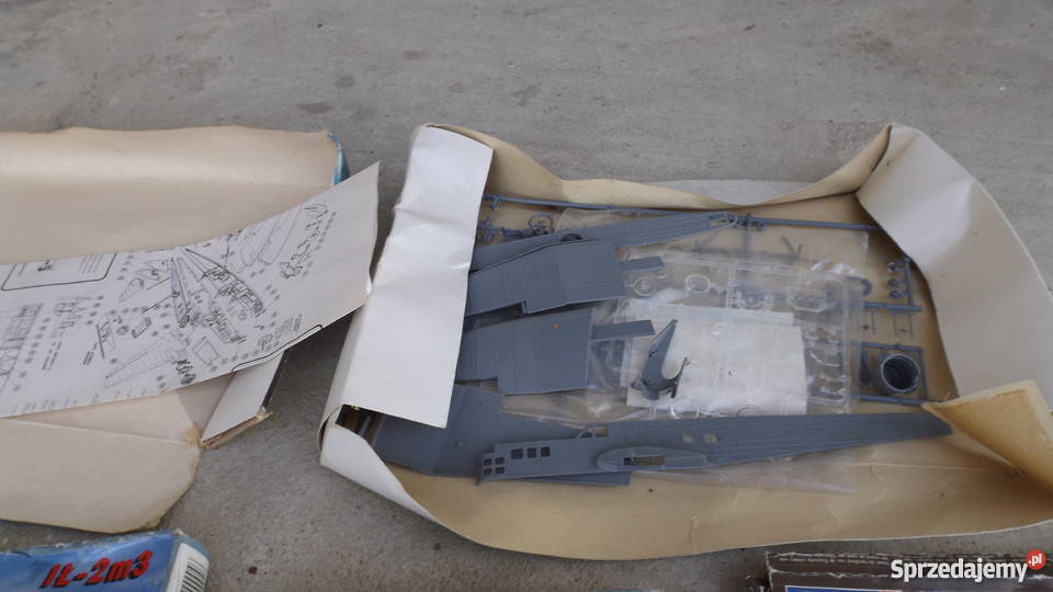 Samoloty modele PRL stare zabawki Grodziczno