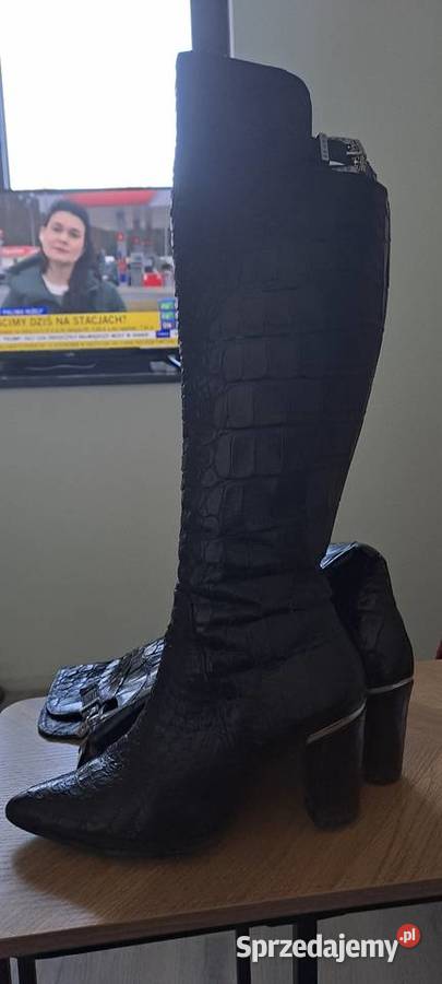 Skórzane muszkieterki marki HGL Nowy Sącz