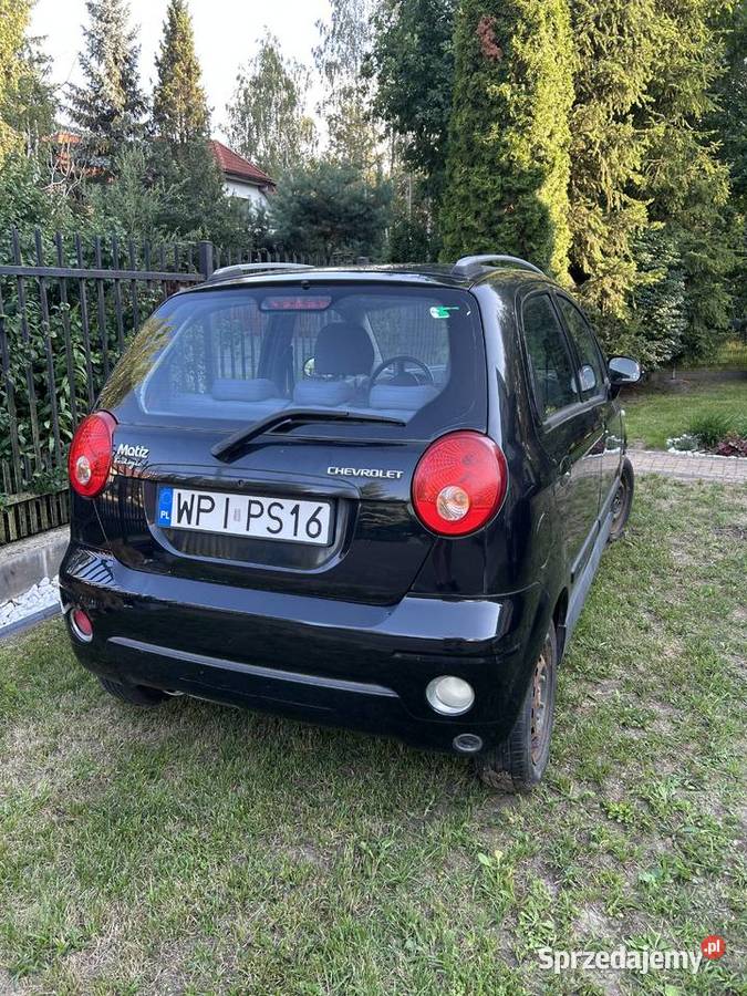 Chevrolet Matiz gazbenzyna 139000km mazowieckie Głosków