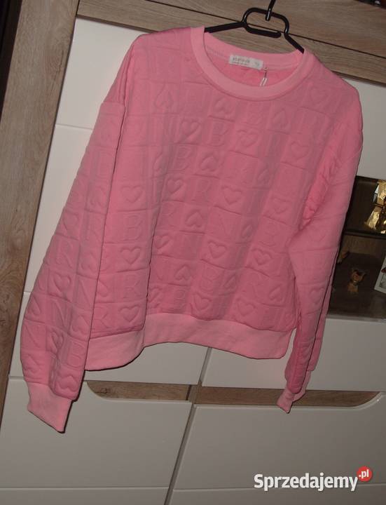 Ebelieve bluza w wyduszane serca literki r ML Rawicz