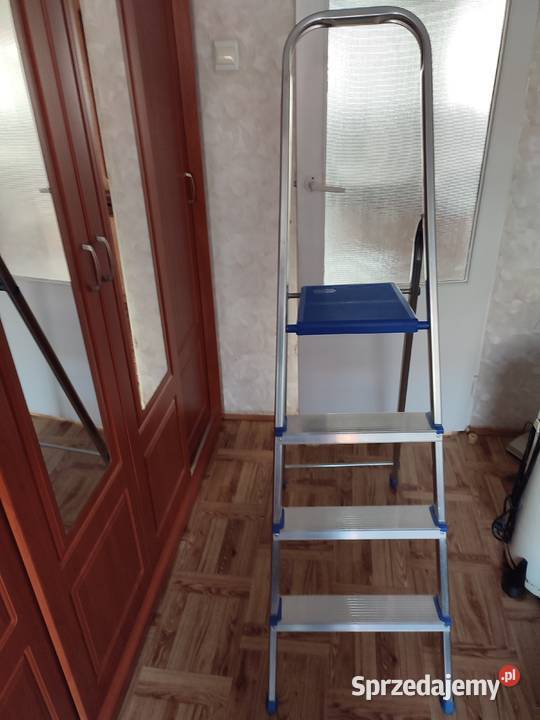 Drabina aluminiowa lekka składana