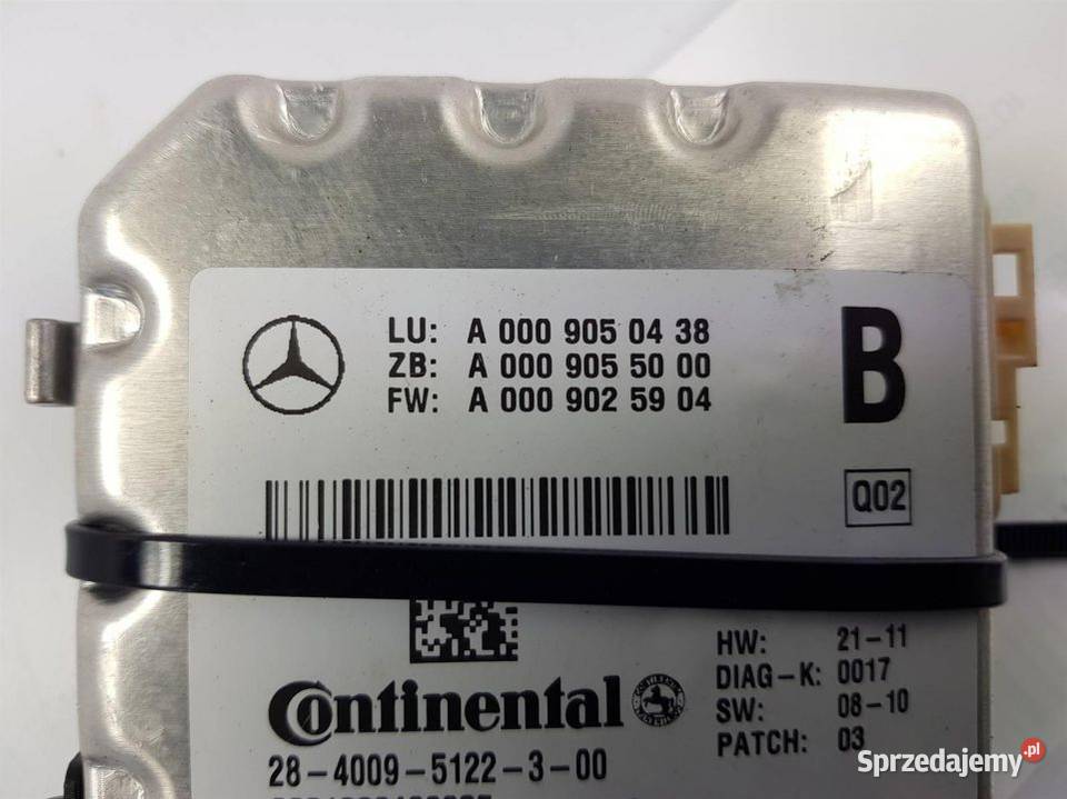 KAMERA S350 W221 A0009050438