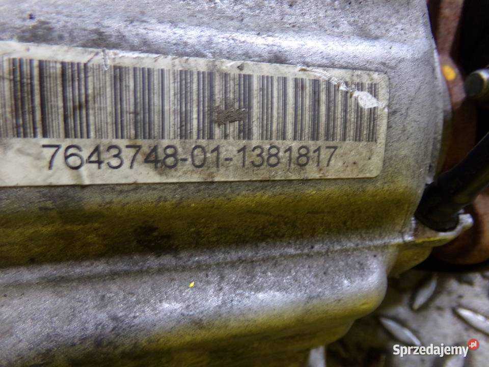 BMW X1 E84 20 D 12r 177 reduktor 7643748 Suków