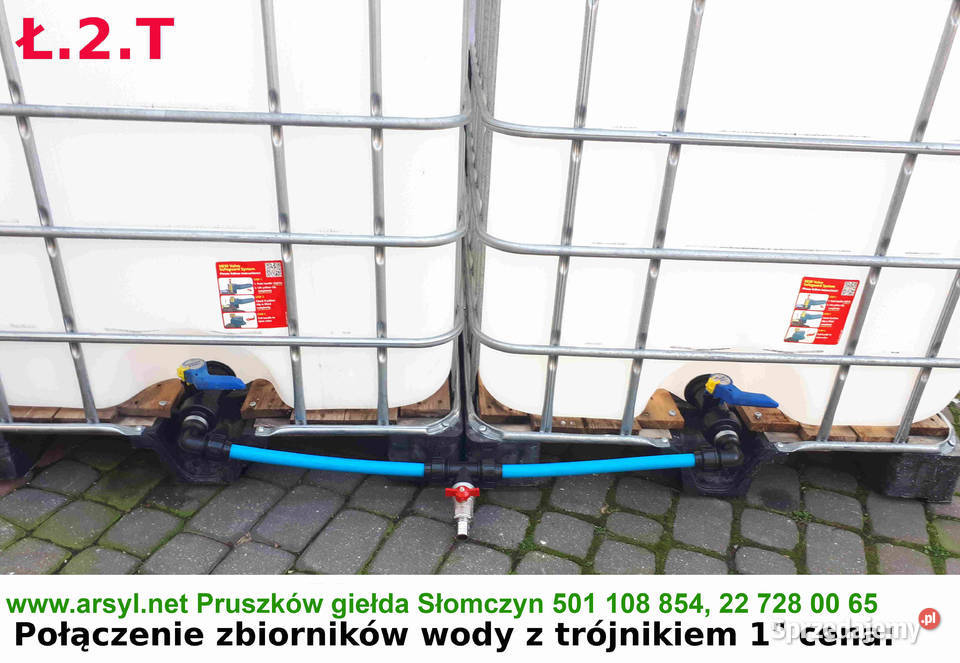 ZBIORNIK 1000 L POJEMNIK 1000 L WYLEWKA ADAPTER Pruszków