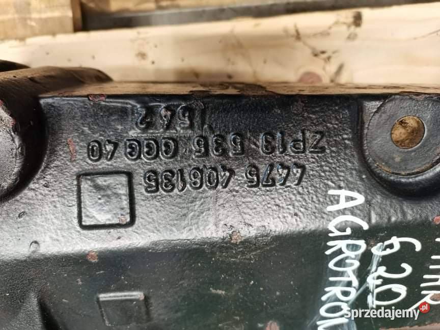 Deutzfahr 620 Agrotron Obudowa osi 4475406135 wielkopolskie Wilkowo