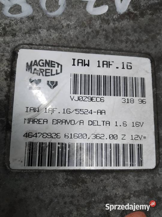 STEROWNIK SILNIKA 46478926 IAW1AF1G 16 B 103