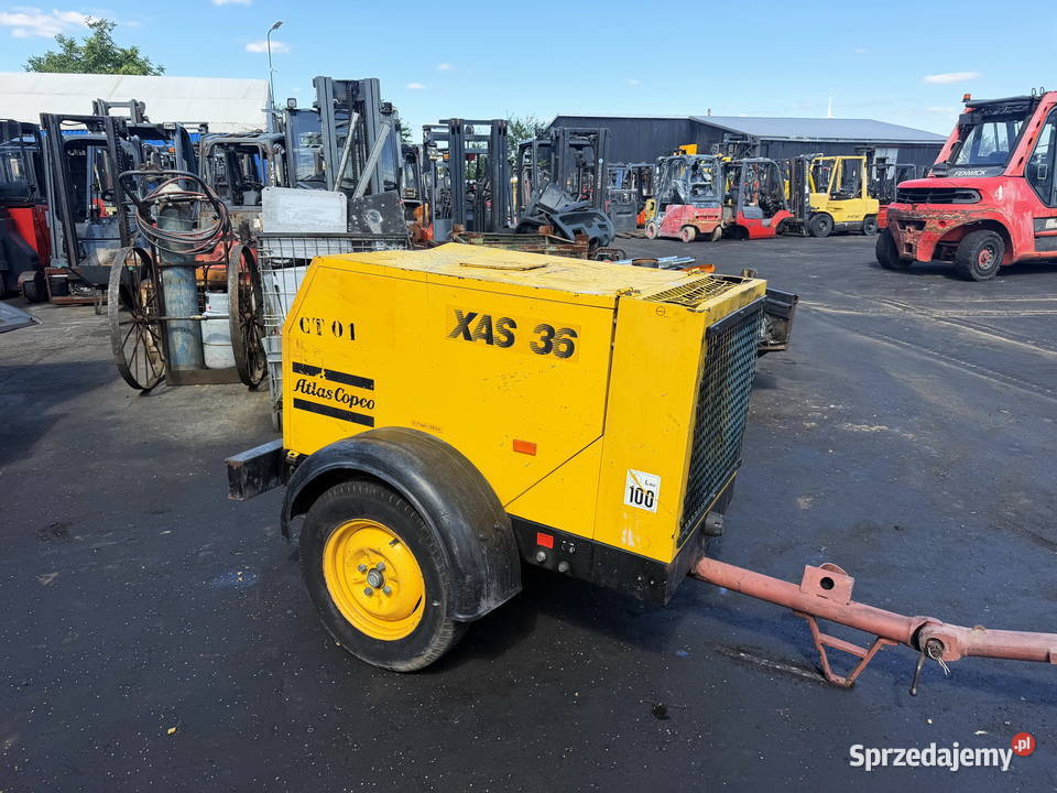 kompresor spalinowy Atlas Copco XAS 36 sprężarka Działoszyn
