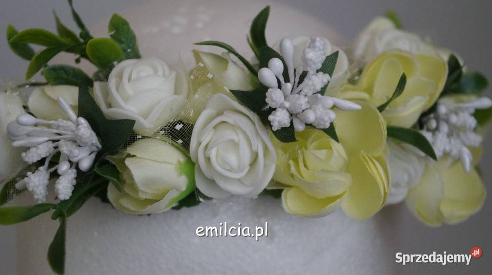 Wianki Ozdoba do włosów Ślub Sesja Wieczór Dla kobiet Zielona Góra