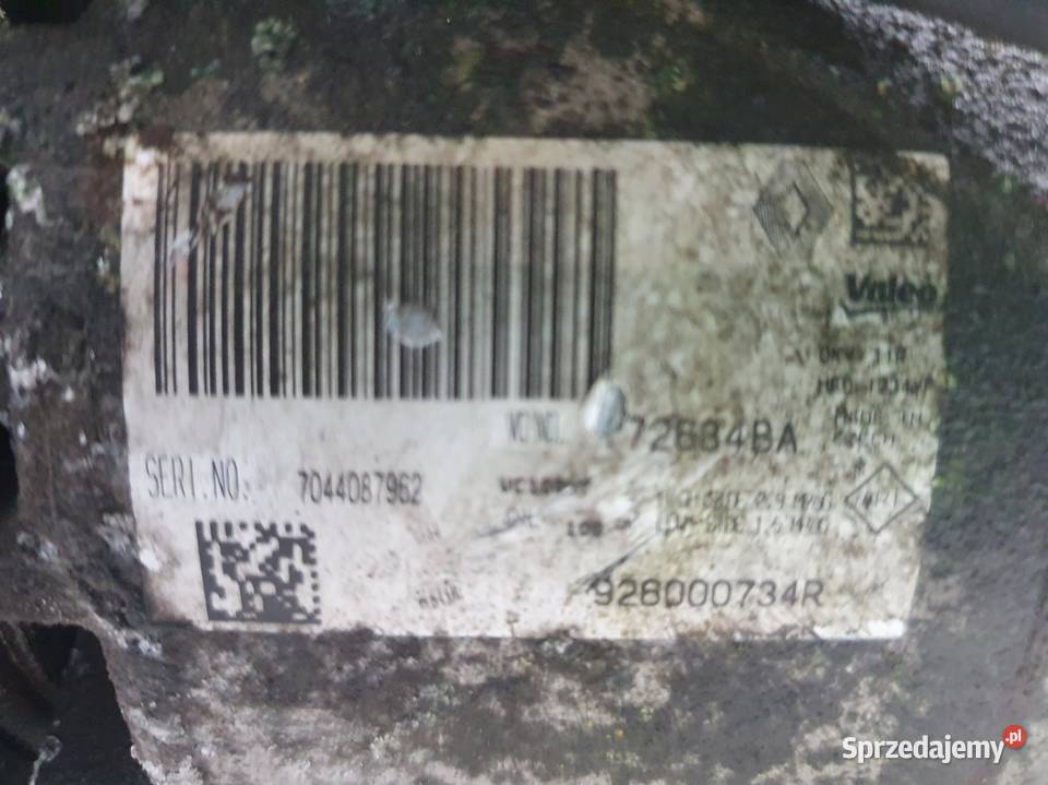 SPRĘŻARKA KLIMATYZACJI Renault Clio IV 12 TCe osobowe