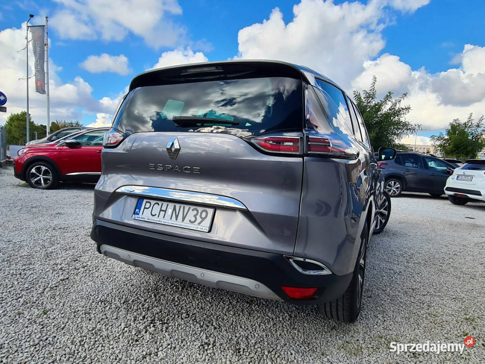 Renault Espace 7Osób SzklanyDach Navi Kamera asystent pasa ruchu