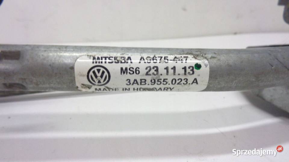 MECHANIZM WYCIERACZEK PRZÓD PASSAT B7 3AB955419A osobowe Rakoniewice