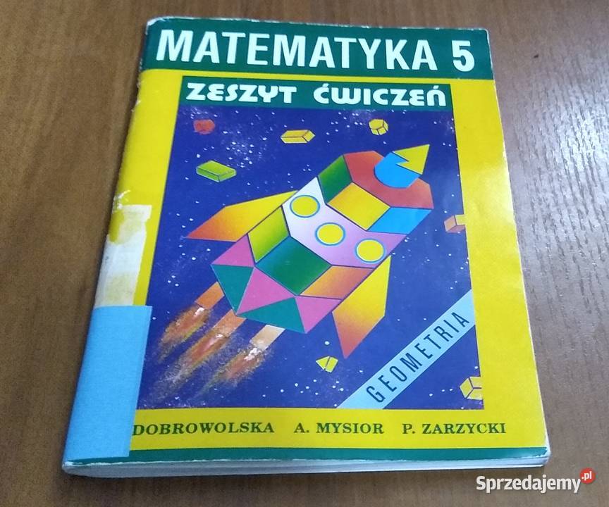 Matematyka 5 geometria zeszyt ćwiczeń z plusem Podręczniki pomorskie Gdańsk
