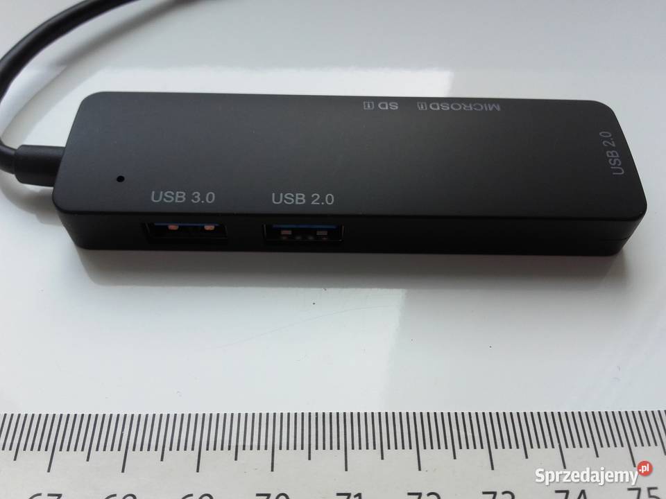 HUB USBC 30 20 microSD SD 5w1 YC909C NOWY Bydgoszcz