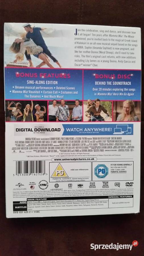 MAMMA MIA Here We Go Again 2DISC SINGALONG Puławy sprzedam