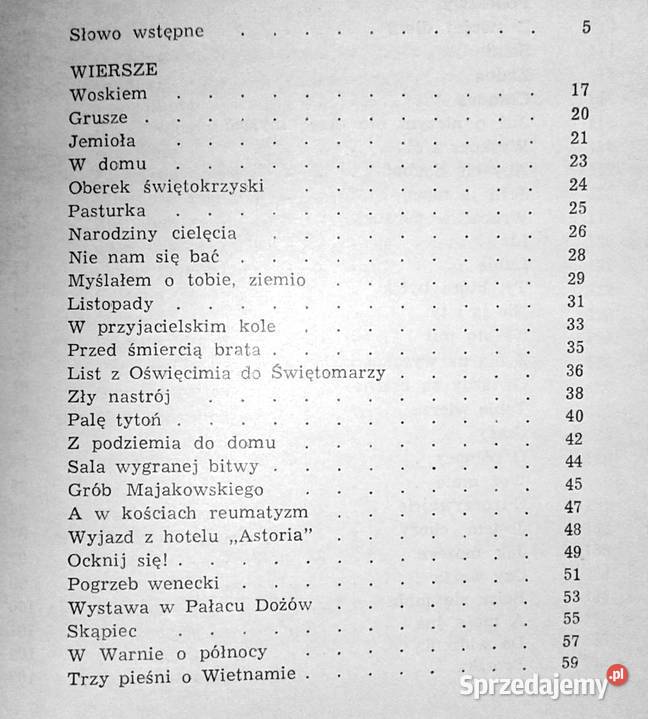 Poezje wybrane Józef OzgaMichalski Chełm