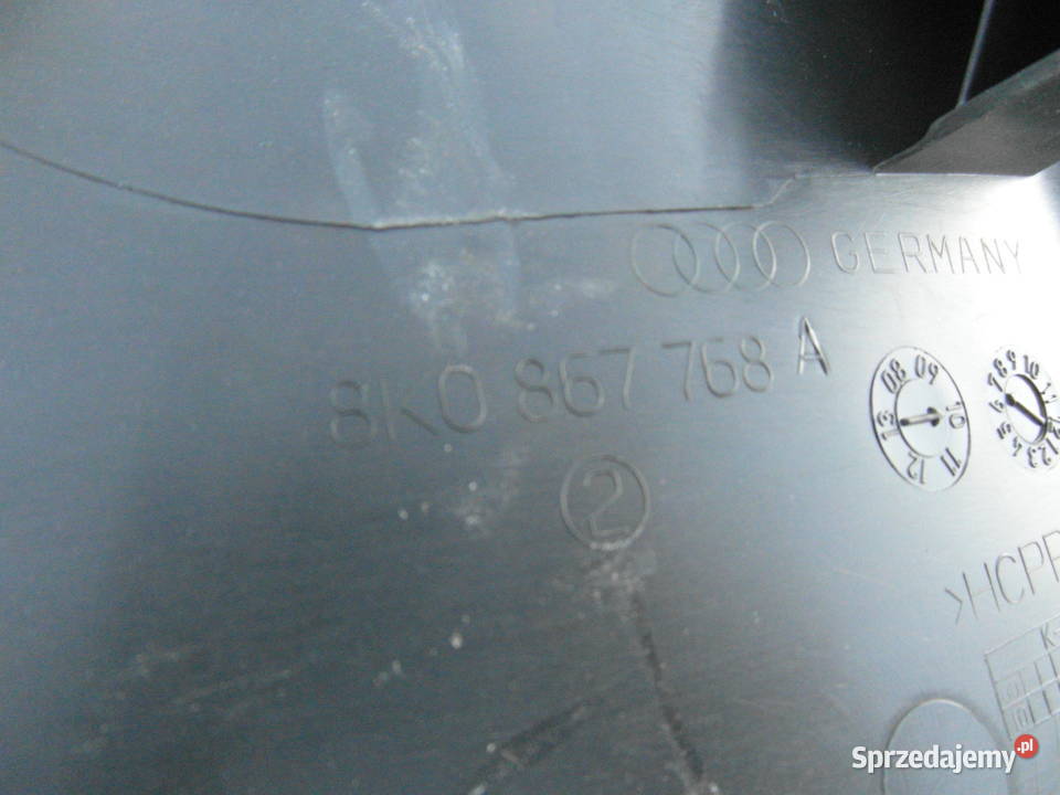 osłona progu prawy tył Audi A4 S4 RS4 8k0867768a Szczecin