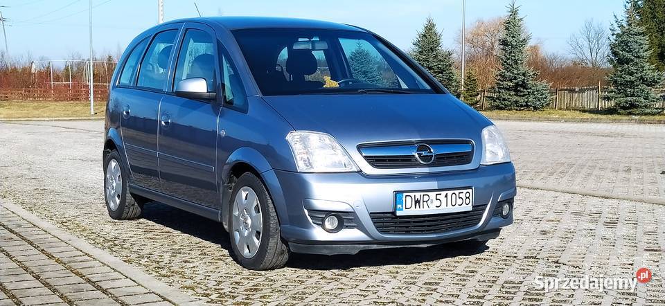 Opel Meriva nieuszkodzony dolnośląskie Smolec