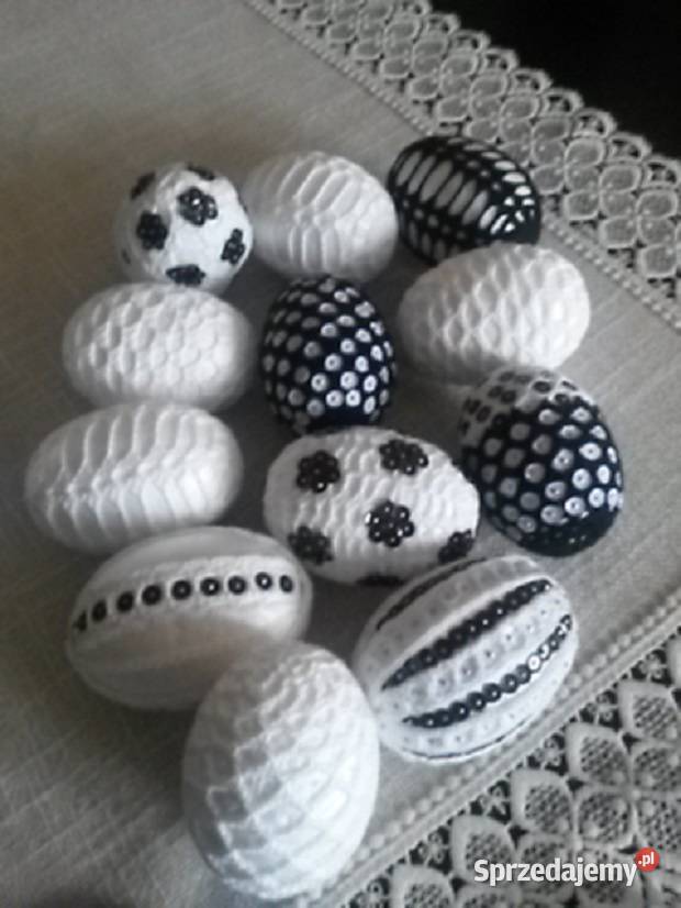 Pisanki szydełkowe Dekoracje i ozdoby podkarpackie Straszęcin