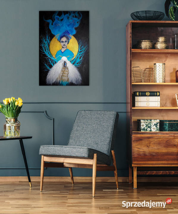 ŚWIATŁO KSIĘŻYCA obraz na płótnie artystki