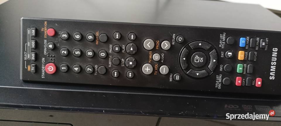Samsung DVD HR774 nagrywarka dvdhdd 160gb plus