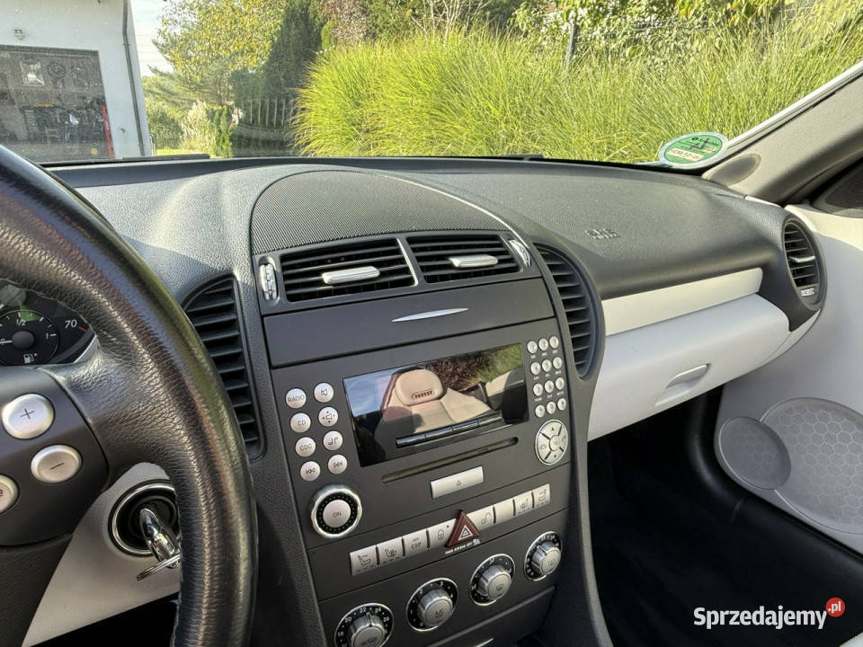 Mercedes SLK 200 CABRIO zadbany Kabriolet 100 czujnik deszczu Poznań