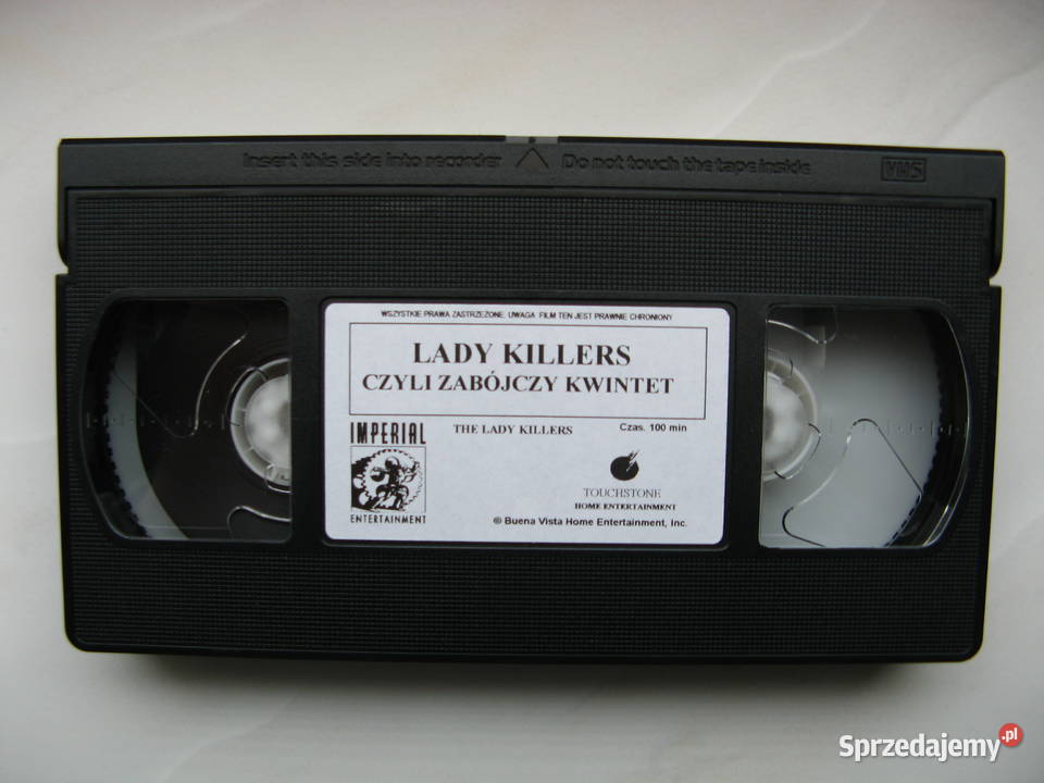 VHS The Ladykillers czyli zabójczy kwintet Tom Poznań sprzedam
