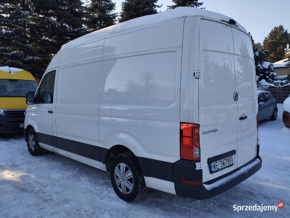 Volkswagen crafter salon Polska 2021 VAT 1 garażowany sprzedam