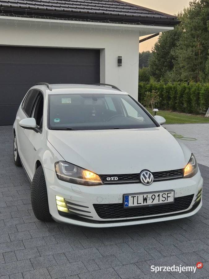 Golf 7 GTD dsg ambient Kamera cofania dynaAudio Włoszczowa