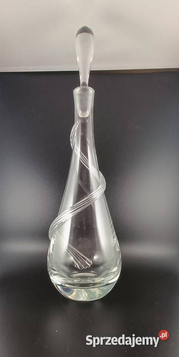 Przepiękna stara stylowa designerska karafka w Brwinów