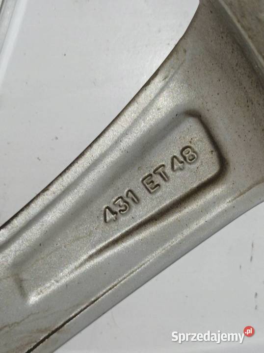 FELGA ALUMINIOWA R18 5X112 ET48 OC57MM 75JX18H2 Samochodowe