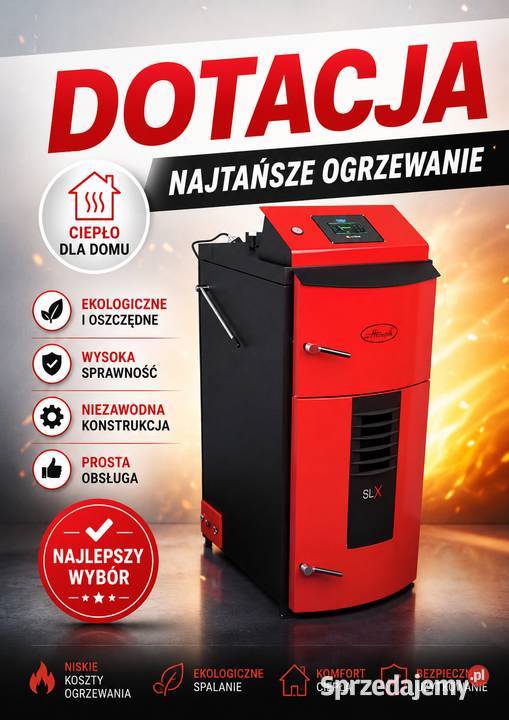 Kocioł co piec na drewno zgazowujący Attack SLX