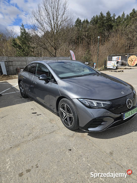 mercedes EQE 300 2023 r super stan wielofunkcyjna kierownica Kiełpino