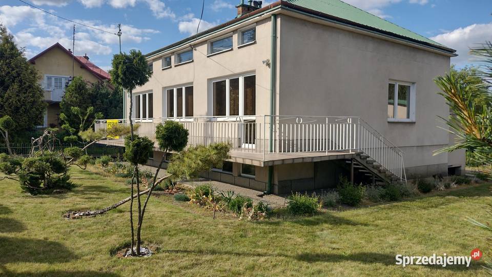 Dom wolnostojący 120m, bud. gosp. z 2 msc garaż., 16,6 ar, Leżajsk
