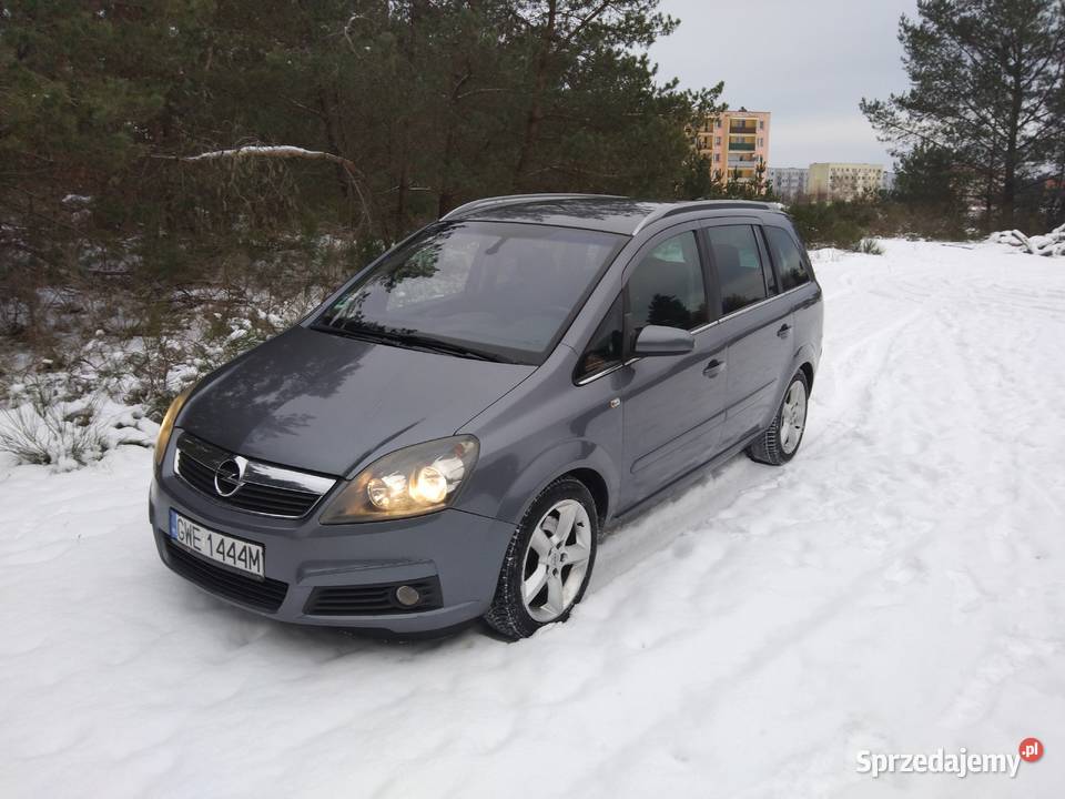 Opel Zafira B 2007r. 230000km 150KM 7 osobowy Nowy rozrząd