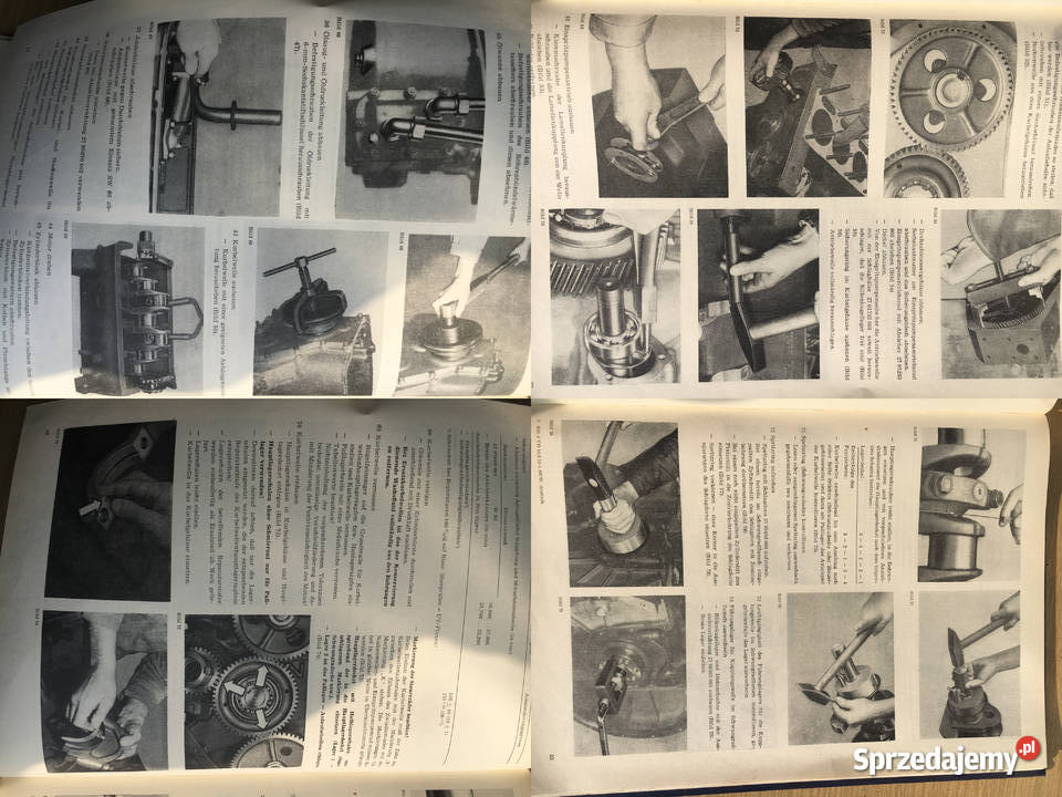 Instrukcja naprawy silnika D243 Oryginalne Kalisz sprzedam