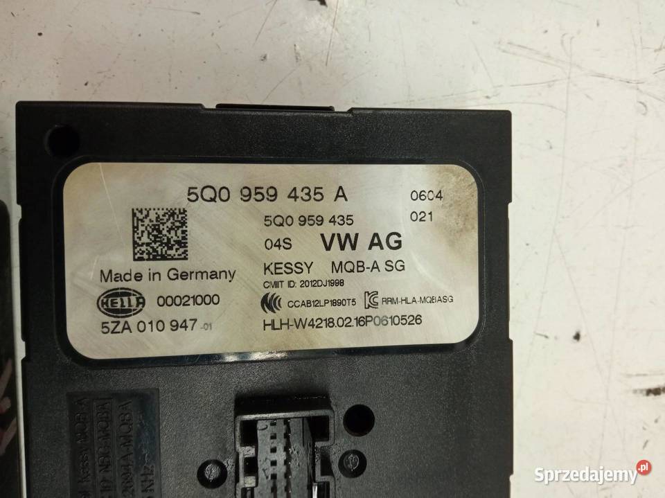 MODUŁ ZESTAW 5Q0919283F 5Q0959435A Skoda Fabia Motoryzacja sprzedam