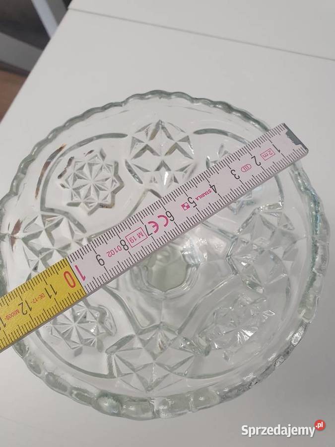 Stare szkło cukirnica Ciechanowiec