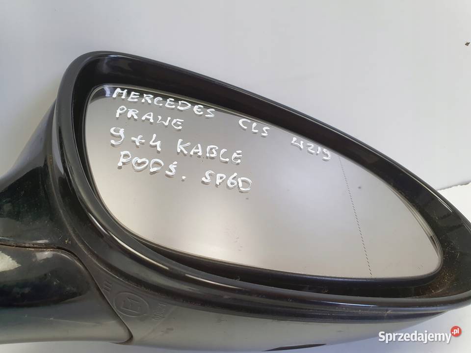 PRAWE LUSTERKO Mercedes CLS W219 0410r PASAŻERA osobowe lubelskie Chełm sprzedam