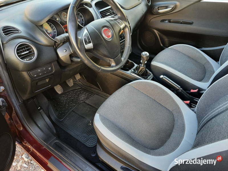 Fiat Punto 2012 14 77 salon 1wł przebieg 32000 wielofunkcyjna kierownica dolnośląskie