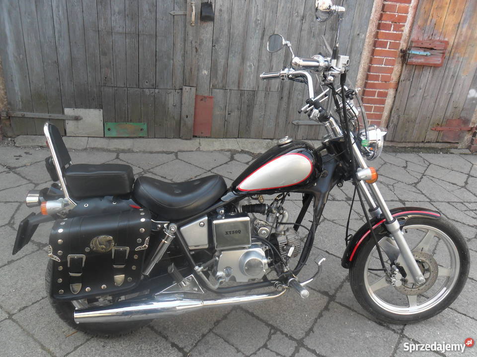 Motorower chopper Krzyżowice