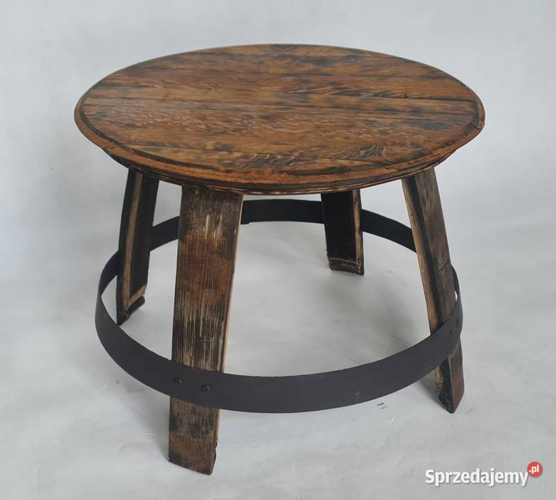 Oryginalny stolik kawowySalon Dekiel beczki Loft Pozostałe Tczew