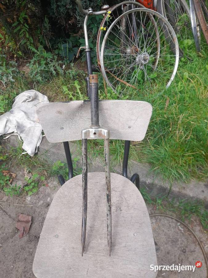 Widelec do roweru zabytek prl Świdnik