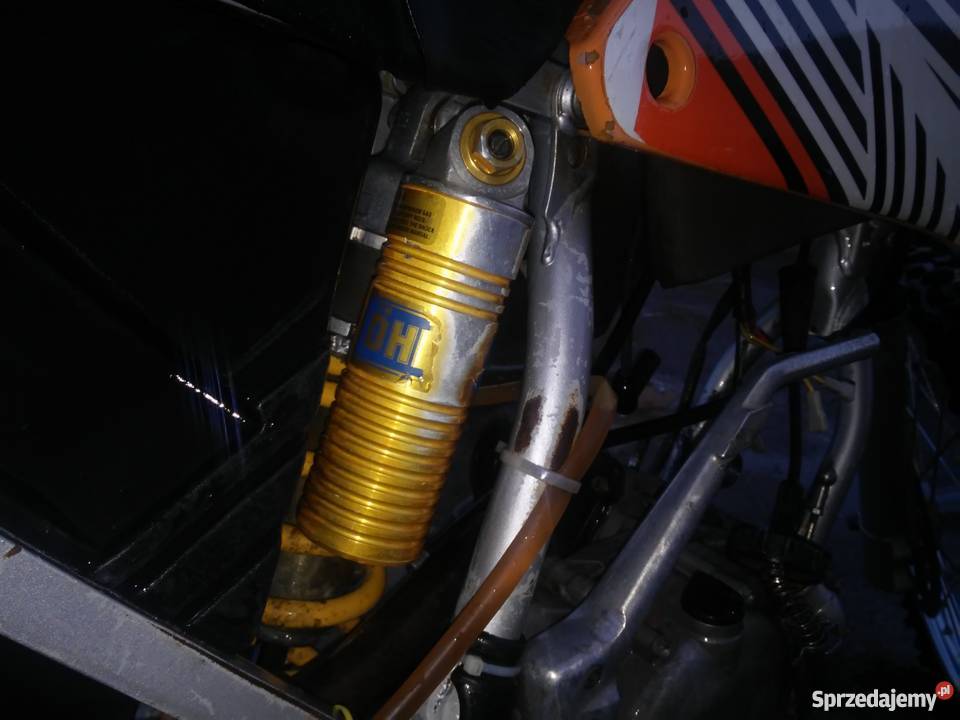 ktm 250 2T cross uszkodzony zamiana Rok produkcji 1996
